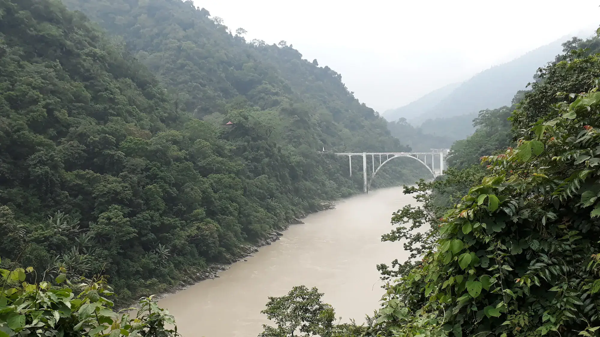 The Coronation Bridge over the Teesta at Sevoke near Siliguri